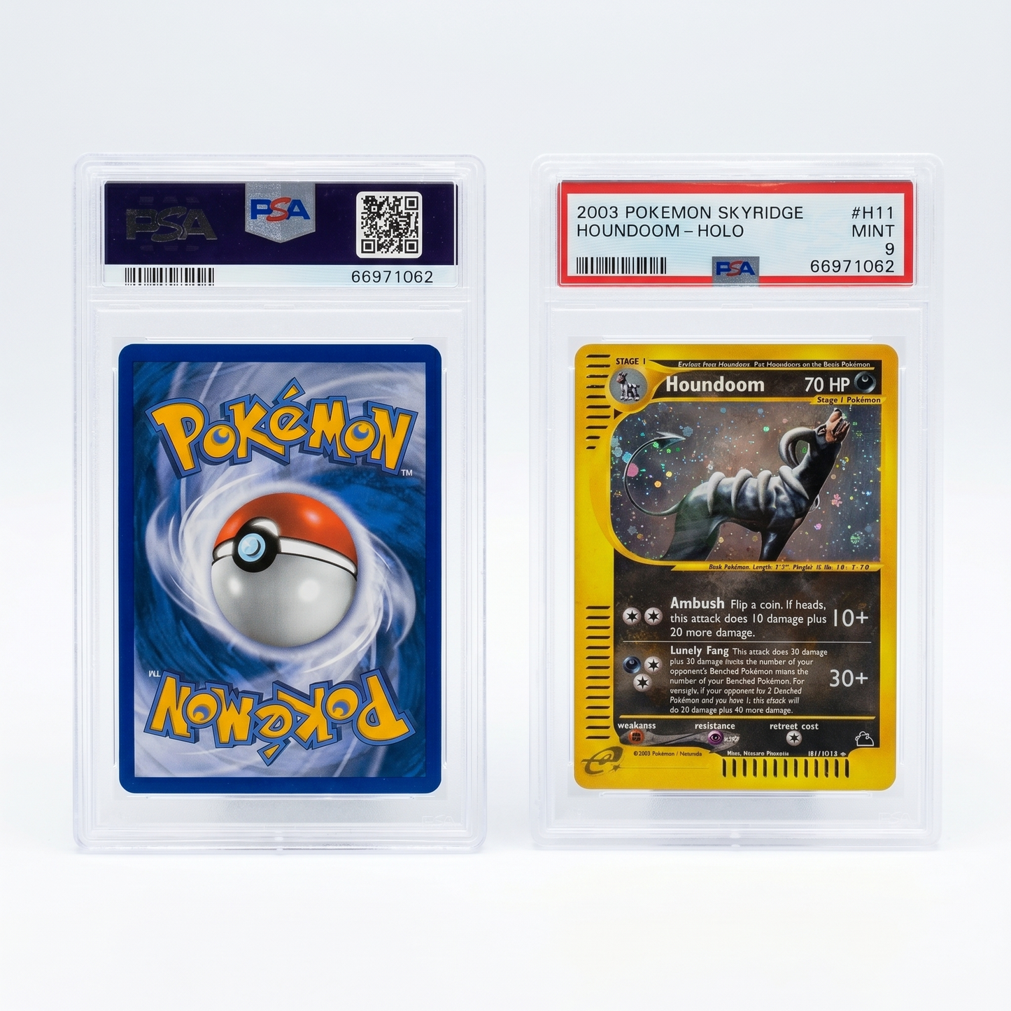 HOUNDOOM SKYRIDGE HOLO PSA 9