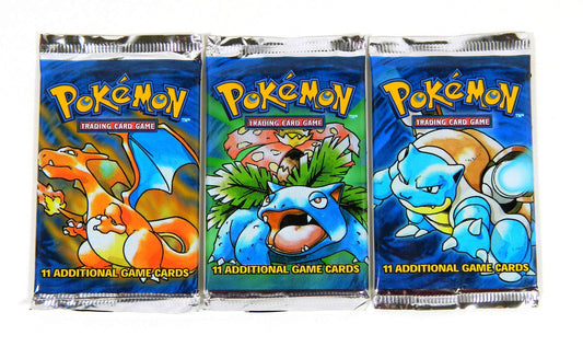 1999 Base set Booster Pack unlimited (LIGHT)