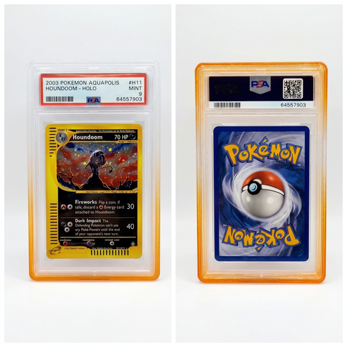 HOUNDOOM AQUAPOLIS HOLO PSA 9
