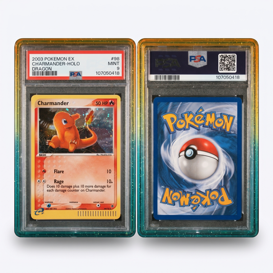 CHARMANDER HOLO PSA 9 EX DRAGON