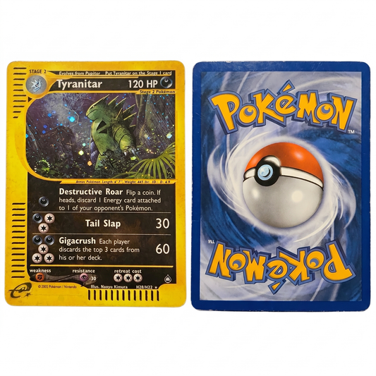 Tyranitar Aquapolis Holo