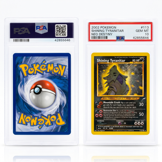 SHINING TYRANITAR PSA 10