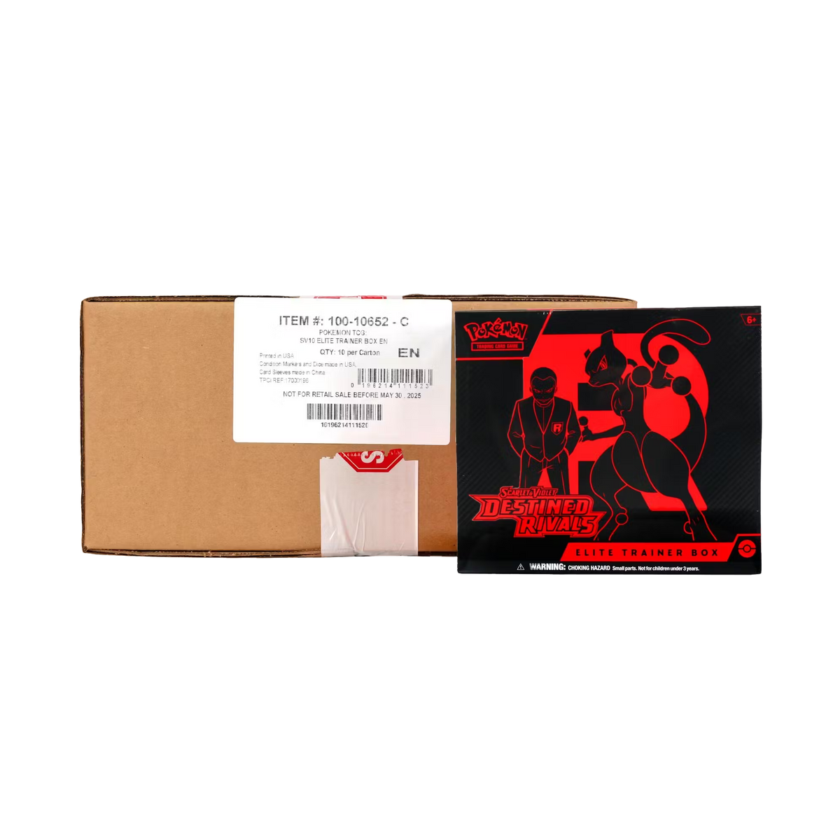 Destined rivals Elite Trainer box Case