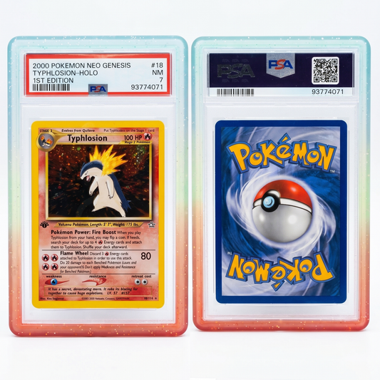 Typhlosion Neo Genesis Holo 1e editie PSA 7