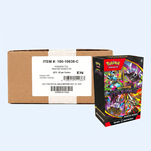 Pitch black Booster bundle case (25 pcs) PRE-ORDER