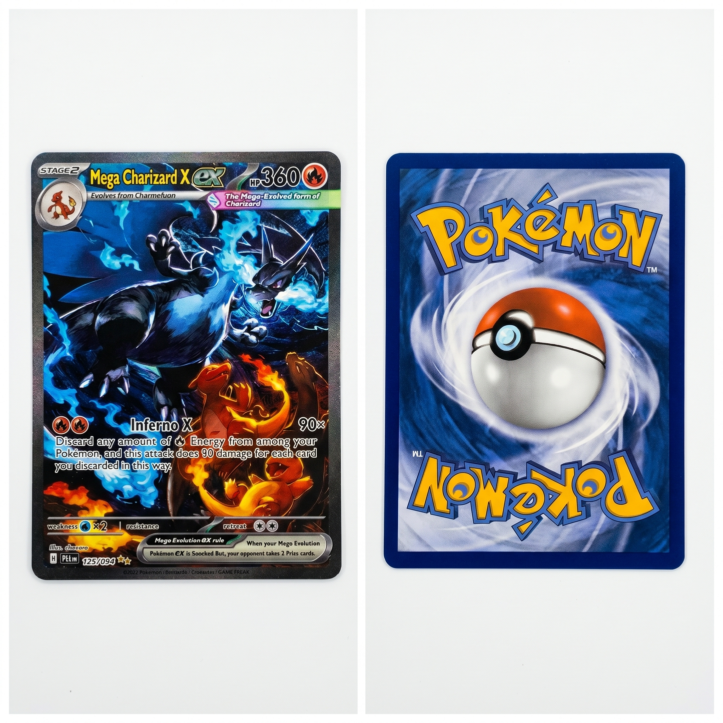 Phantasmal flames Charizard ex #125