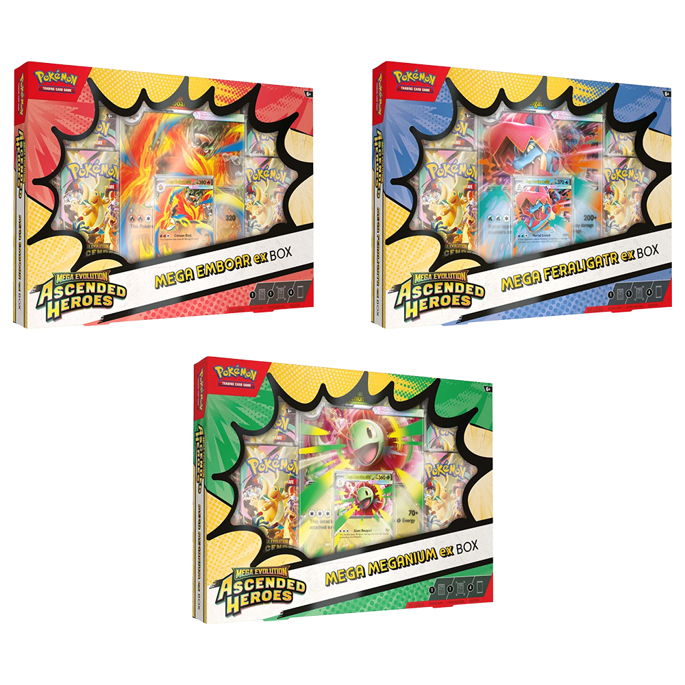 Ascended heroes ex boxen trio (3x total)