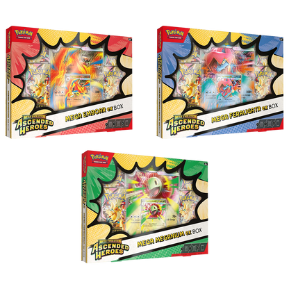 Ascended heroes ex boxen trio (3x total)