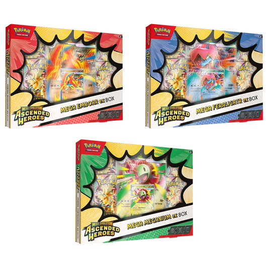 Ascended heroes ex boxen trio (3x total)