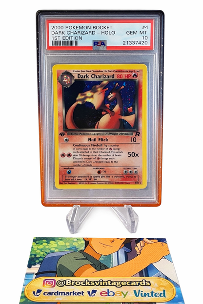Dark Charizard 1st edition PSA 10